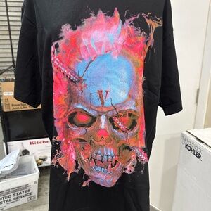 VLONE Black Skully T-Shirt